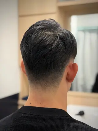 ショート メンズ メンズカット 知念 新菜のヘアスタイル