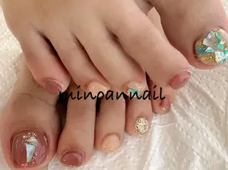 ネイル 美ノ庵ネイルサロン メトロポリタン前店のネイルデザイン