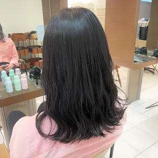 ミディアム カラー 透明感カラー/ 寺田千雅子のヘアスタイル