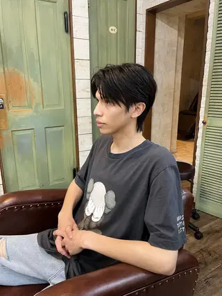 メンズ hidetora ／レイヤーショートのヘアスタイル