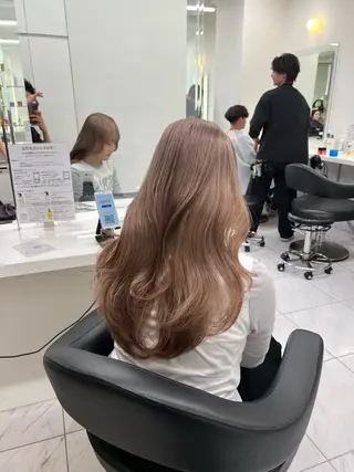 ロング カラー 韓国レイヤーカット /REIのヘアスタイル