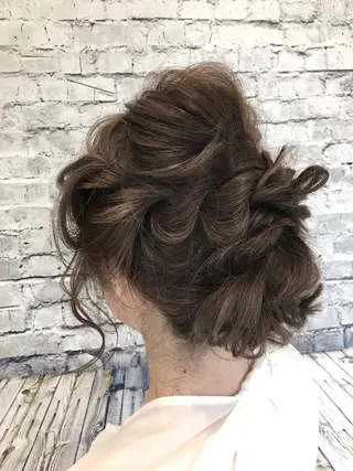 セミロング 瀧本 顕のヘアスタイル