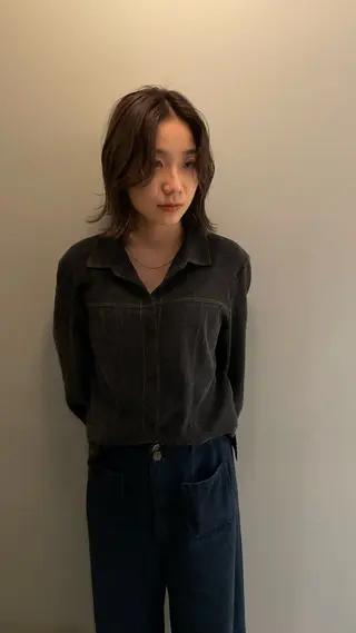 ミディアム カラー 原宿/ケパーマ 🧺ユウマのヘアスタイル