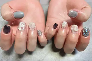 ネイル Felice所属・ベテランネイル cnc  nailのネイルデザイン