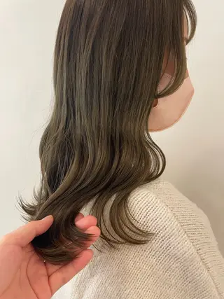 セミロング 田口 花葉のヘアスタイル