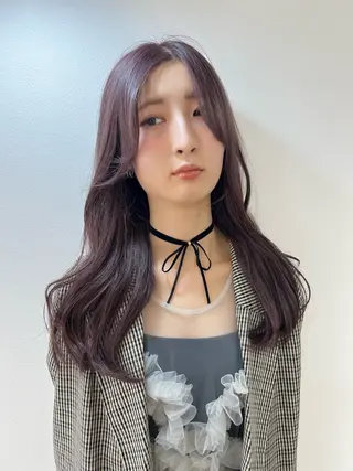 ロング scena所属・秋山 勝陽のヘアスタイル