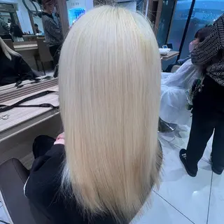 ロング カラー ブリーチ/デザイン 💎ryuyaのヘアスタイル