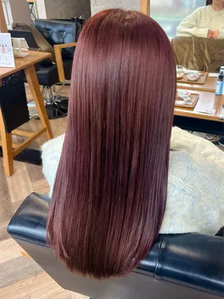 ロング 遠藤 朱郁のヘアスタイル