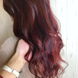 ロング カラー ボブ/透明感カラー 🤍永田真穂のヘアスタイル