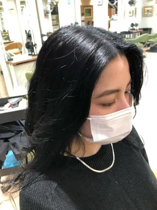 ロング カラー dogstar小林諒 レイヤー/パーマのヘアスタイル