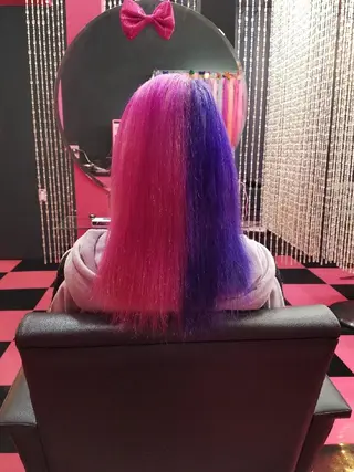 ミディアム カラー REMIX by Love hairのヘアスタイル