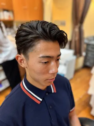 ミディアム メンズ Misaki Kuradomeのヘアスタイル