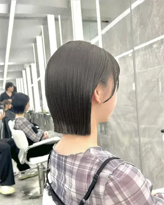 ショート 韓国顔まわり/前髪 /レイヤー/いつきのヘアスタイル