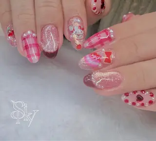 ネイル Spiky とうげ ふうかのネイルデザイン