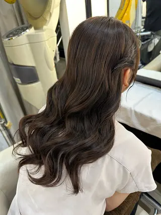 ロング LEWIN ginza所属・パーマ/カットモデル /mikuのヘアスタイル