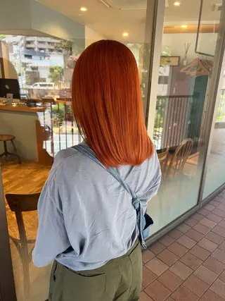 ミディアム カラー tre.甲子園口店 M A R Iのヘアスタイル