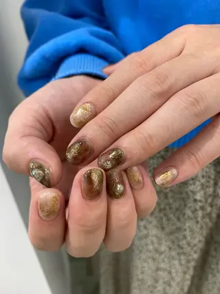 ネイル 草加ニュアンスネイル 🌚hersのネイルデザイン