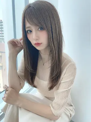 ロング nolla（ノーラ）所属・YOKOI SHINJIのヘアスタイル