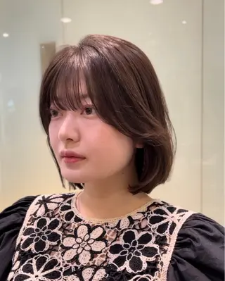 ショート タンバルモリパーマ 礒井メンキのヘアスタイル