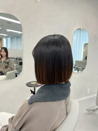 ショート tre/e' hair salon所属・広島韓国ヘア♡ たかみのヘアスタイル