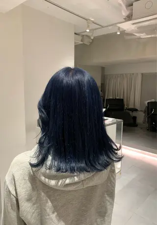 セミロング 🪞透明感カラー / yuu🪞のヘアスタイル