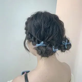 ヘアアレンジ 🩶ヘアセット Ayaha🩶のヘアスタイル