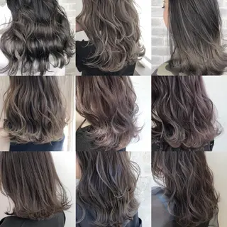 セミロング カラー eclair.髪質改善&トリートメント所属・【艶髪、透明感】西村 有司のヘアスタイル