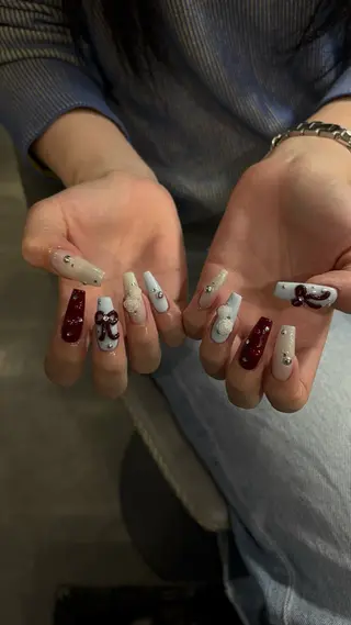 ネイル joieange 難波店 藤谷ルディアのネイルデザイン