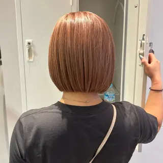 ショート カラー ボブ/透明感カラー/ 似合わせ🌿高田知那のヘアスタイル