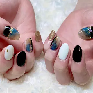 カラー ネイル Cozy_ ilumのネイルデザイン