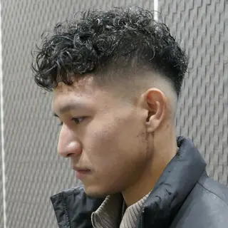 ショート パーマ メンズ 立川/メンズパーマ 厚進太郎のヘアスタイル