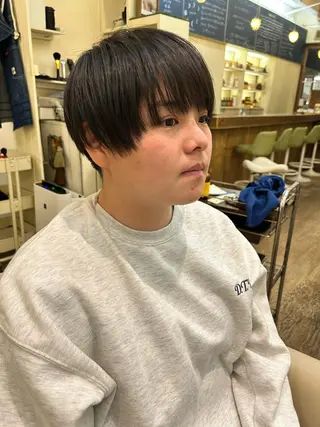 ショート HairMake bo:rl所属・武島 美優のヘアスタイル