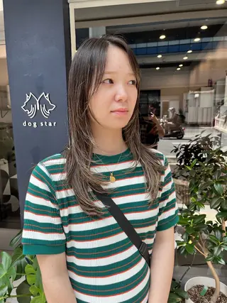 ロング dogstar小林諒 レイヤー/パーマのヘアスタイル