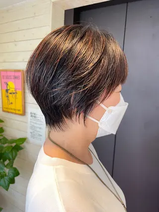 ショート 美髪矯正/縮毛矯正 越野雄大のヘアスタイル