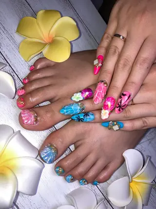 ネイル nailALBA 安蒜良彰のネイルデザイン
