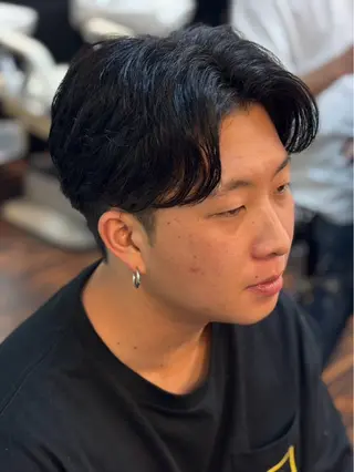 ミディアム メンズ 武井 竜輝のヘアスタイル