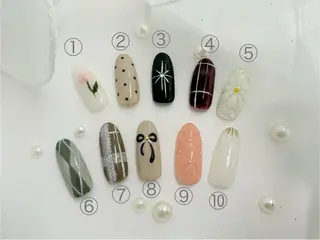 ネイル セプトアカデミー かわぐちのネイルデザイン