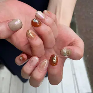 ネイル 新井 ひなののネイルデザイン