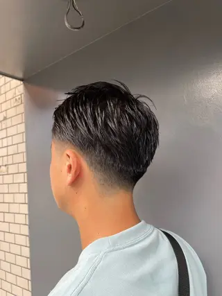 ショート メンズ FADE&LINE登戸店所属・🔥メンズ専門 美容師🔥 柳澤陵心のヘアスタイル