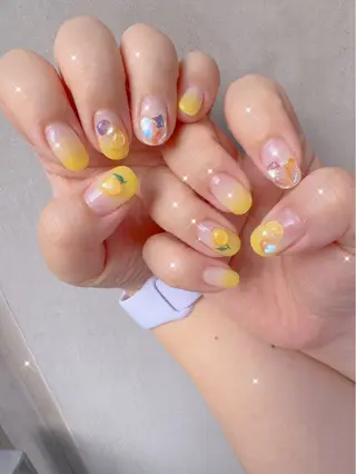 ミディアム Amonail♡ RINAのネイルデザイン