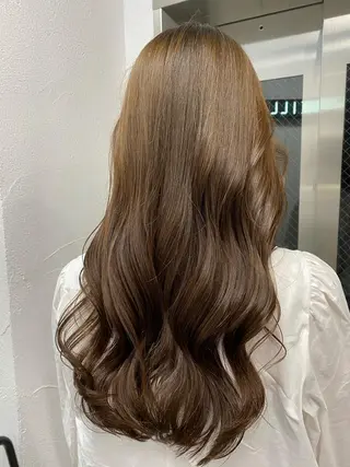 ロング カラー 🧸艶々韓国ヘア 🧁mizunaのヘアスタイル