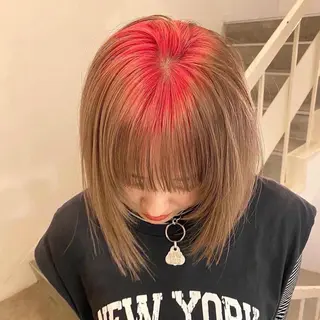 カラー GO TO DAY SHAIRE SALON SHIBUYA SOL所属・半個室サロン 早坂僚太のヘアスタイル