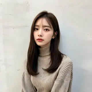 セミロング 髪質改善専門店waTatori所属・新宿🚉髪質改善専門 waTatoriのヘアスタイル