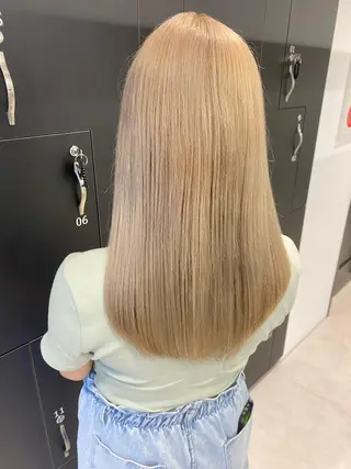 セミロング カラー ヘアアレンジ Rene'所属・当日予約⭕️ JUNYAのヘアスタイル