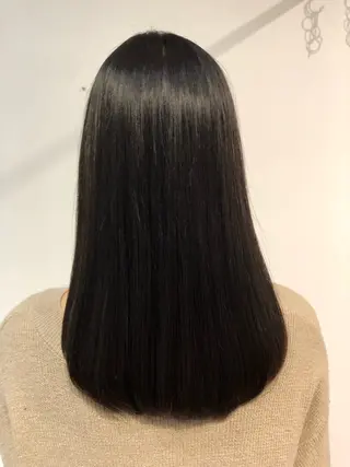 セミロング 青野 文香のヘアスタイル