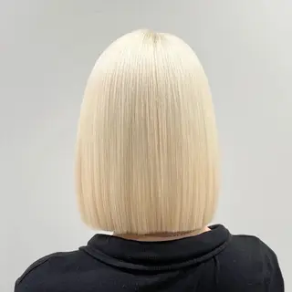 ミディアム カラー 女性支持率No.1ハ イトーン特化神田真志のヘアスタイル