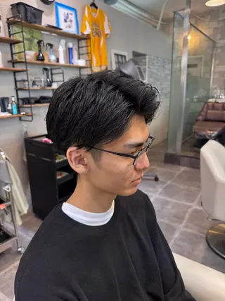 ショート Glimpse  大濠店所属・赤嶺/メンズカット メンズパーマのヘアスタイル