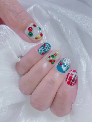 ネイル ネイルサロンエクラ 🫧Shizukaのネイルデザイン