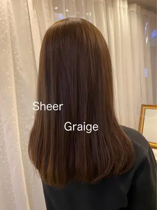 セミロング Van family所属・ショート& パーマ　坂本のヘアスタイル