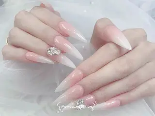 ネイル MoMoA Nail ネイル長さ出し専門店のネイルデザイン